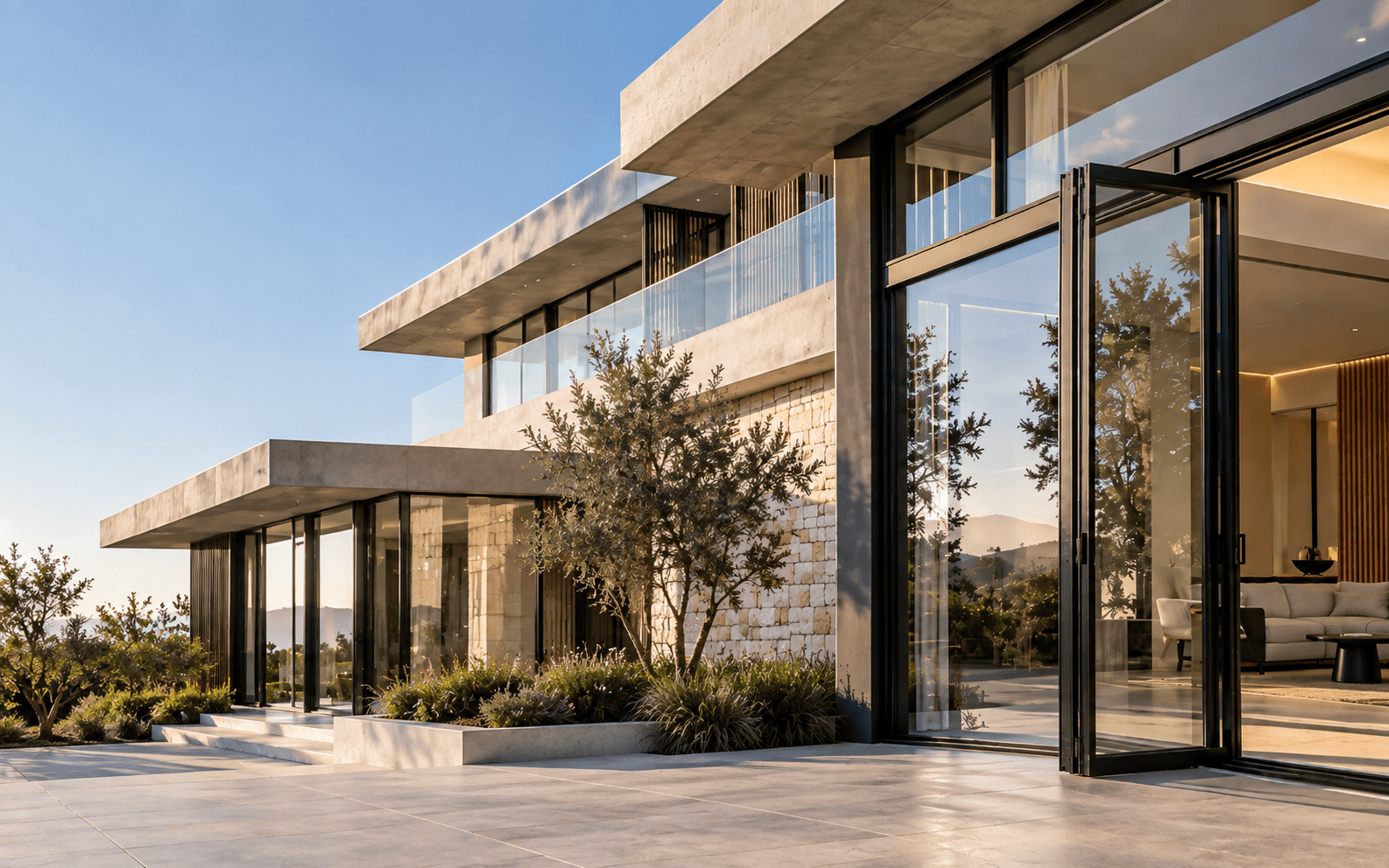 Contemporary aluminium architecture